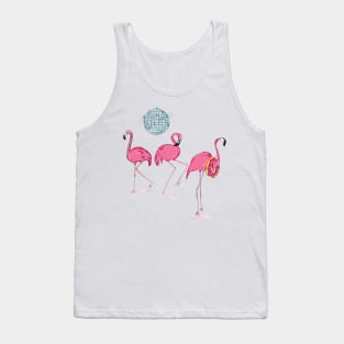 Flamingo Flashy Dance Tank Top